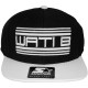 Casquette Snapback Wati B x Starter - Wati B Logo - Black/White