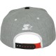 Casquette Snapback Wati B x Starter - Wati B Logo - Grey/Red