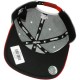 Casquette Snapback Wati B x Starter - Wati B Logo - Grey/Red