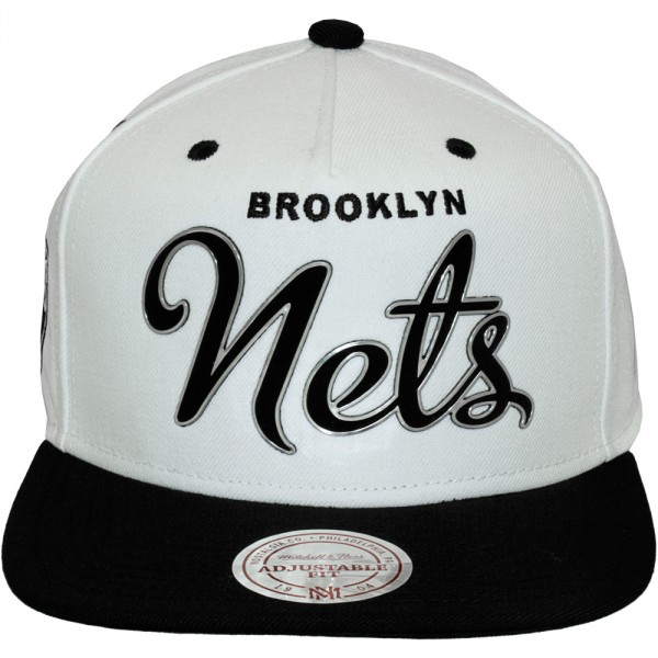 casquette snapback Brooklyn Nets - Shark Bite Nets Mitchell & Ness : Headict