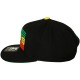 Casquette Snapback Wati B x Starter - Wati B Logo - Black/Jamaica 2