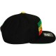 Casquette Snapback Wati B x Starter - Wati B Logo - Black/Jamaica 2