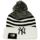 Bonnet New Era - MLB Snowfall Stripe - New York Yankees