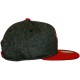 Casquette Snapback Mitchell And Ness - NBA Reverse Wool - Chicago Bulls - Black/Red