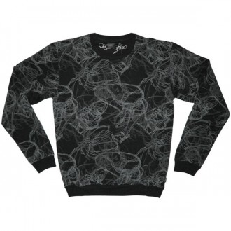 WESC Sweat - Recouvre-moi encore - Black