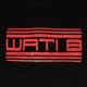 T-shirt Wati B - Wati B Logo Tee - Black/Red