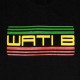 T-shirt Wati B - Wati B Logo Tee - Black/Green